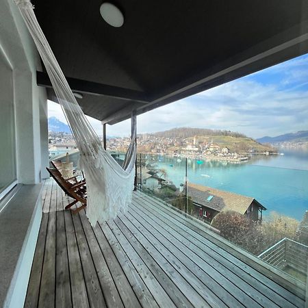 שפיץ Wohnung Mit Grossartiger Seesicht Und Balkon מראה חיצוני תמונה