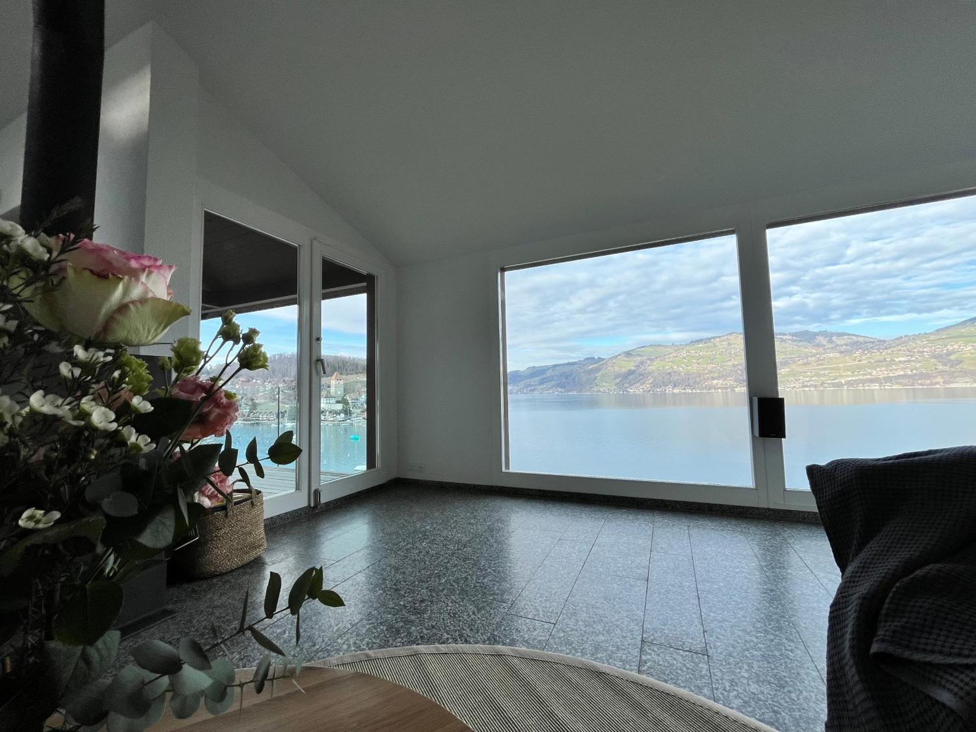 שפיץ Wohnung Mit Grossartiger Seesicht Und Balkon מראה חיצוני תמונה