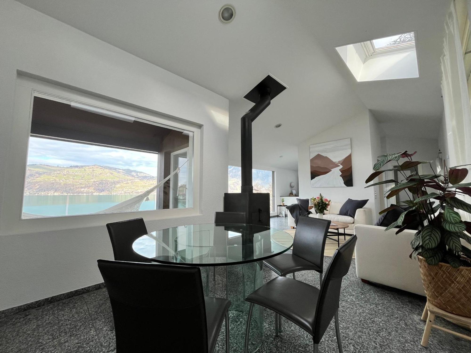 שפיץ Wohnung Mit Grossartiger Seesicht Und Balkon מראה חיצוני תמונה
