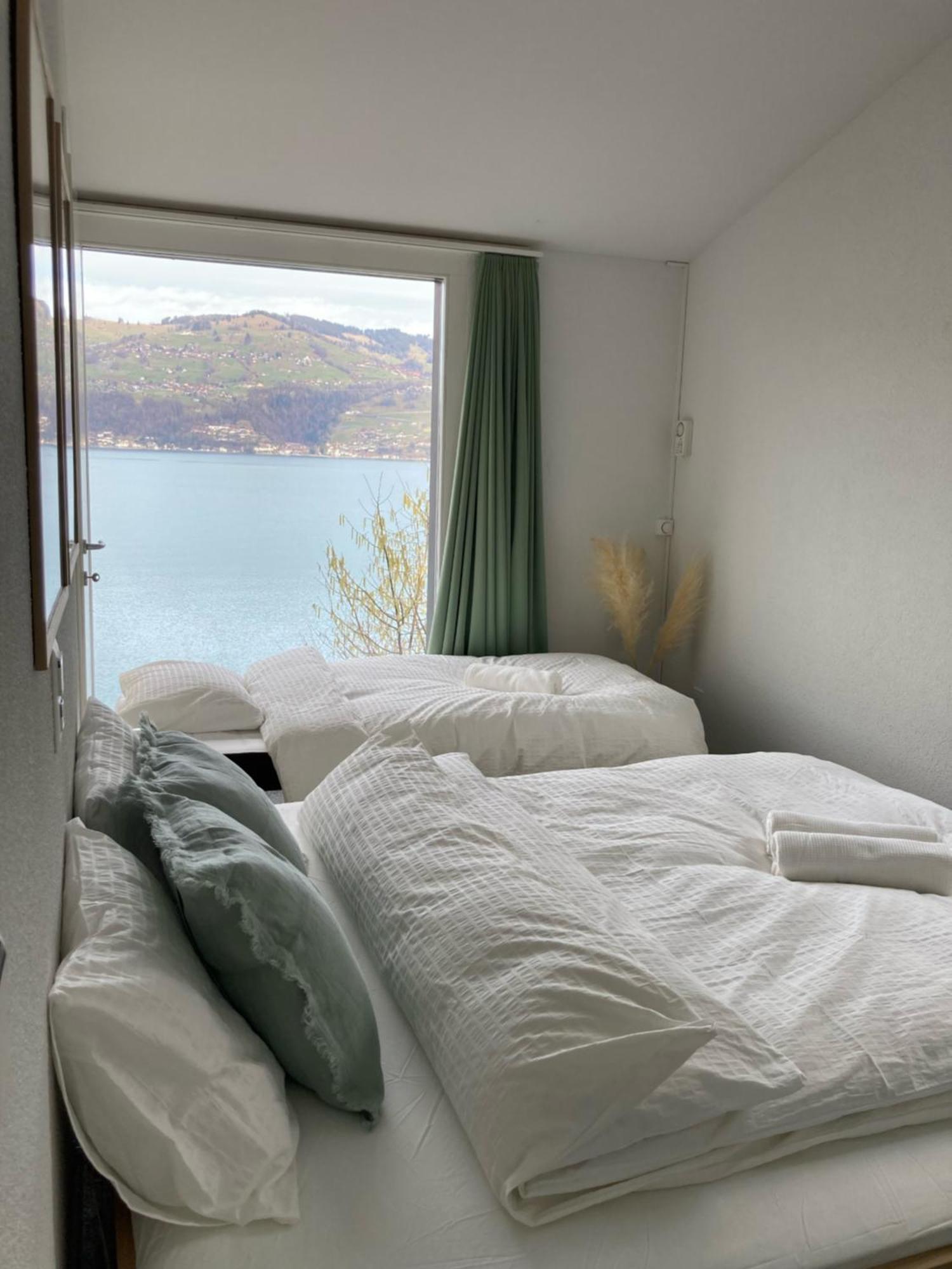 שפיץ Wohnung Mit Grossartiger Seesicht Und Balkon מראה חיצוני תמונה